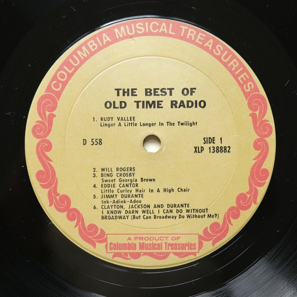 The Best Of Old Time Radio - Various Artists - CBS Marketing P2M 5373 (1969) - Picture 3 of 12
